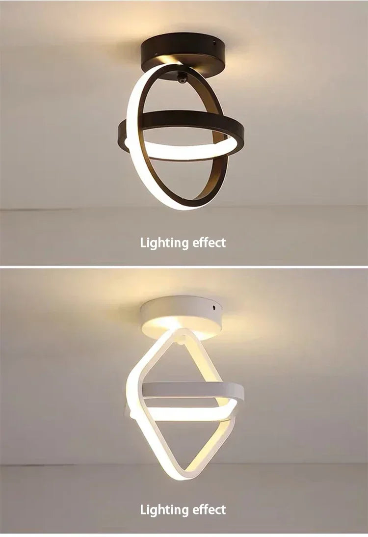 LED 25W Aisle Ceiling Light Modern Home Lighting LED Surface Mounted Bedroom Living Room Corridor Light Staircase Balcony Light