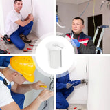 Wall Hole Cable Feed Through Bushings For Cables Routing Kit Ethernet Cable Grommet Snap On Wall Bushing