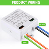 LED Transformer 12V/DC,0-10W Mini Transformer,Power Supply Drive,Electronic Transformer For 12V LED Lights And LED Light