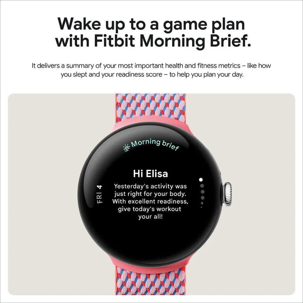 New Google Pixel Watch 3 41mm&45mm WIFI/LTE Version Qualcomm SW5100 Wear OS 5.0 2GB RAM 32 GB eMMC flash SmartWatch