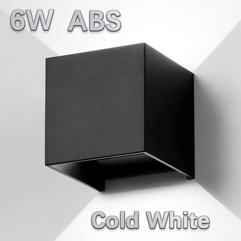 LED Wall Light Outdoor Indoor Lighting Wall Lamps Home Appliances Wall Lighting For Room Decor Wall Panels Porch Balcony Garden