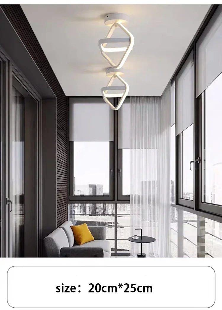 LED 25W Aisle Ceiling Light Modern Home Lighting LED Surface Mounted Bedroom Living Room Corridor Light Staircase Balcony Light