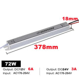 LED Lighting Power Supply Transformer AC220V To DC12V/24V Switching Power Transformer 24W 36W 48W 60W 72W 100W LED Strip Driver