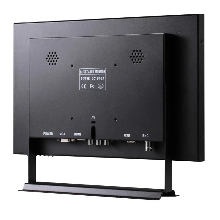 13.3 14 15 17 18 19 21 22 23 Inch LCD Monitor CCTV Computer Monitor With VGA BNC AV Input