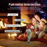 LED Star Projection Lamp Nebula Projection Interactive Atmosphere Night Light Bedroom Desktop Decoration Children's Gift