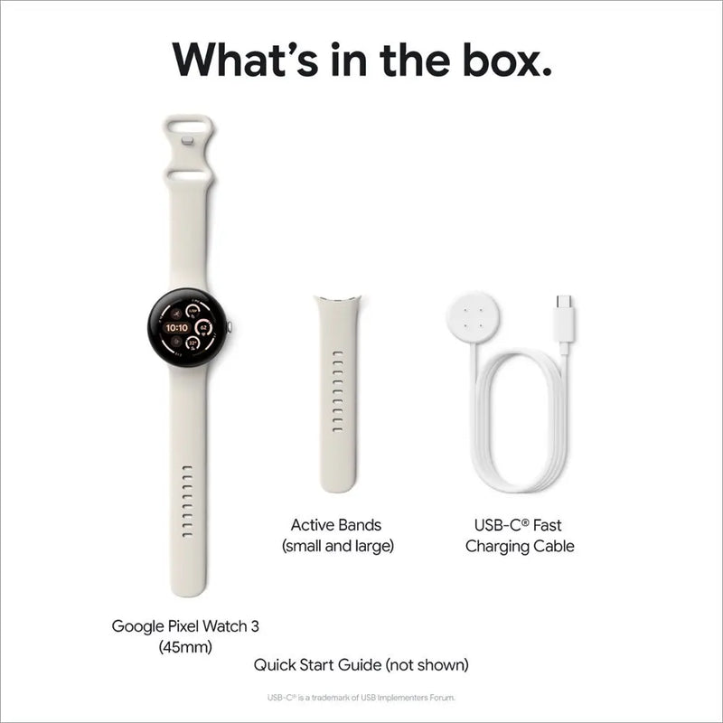 New Google Pixel Watch 3 41mm&45mm WIFI/LTE Version Qualcomm SW5100 Wear OS 5.0 2GB RAM 32 GB eMMC flash SmartWatch