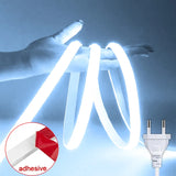 COB LED Strip 220V High Brightness 220V Led Strip Waterproof Flexible Ribbon Tape for Room Bedroom Kitchen Garden Lighting