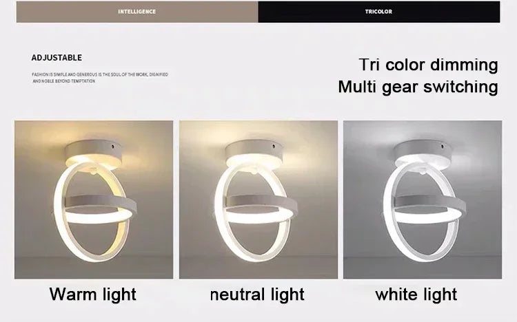 LED 25W Aisle Ceiling Light Modern Home Lighting LED Surface Mounted Bedroom Living Room Corridor Light Staircase Balcony Light