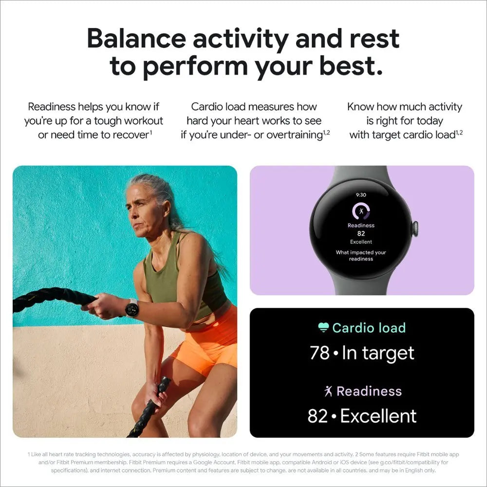 New Google Pixel Watch 3 41mm&45mm WIFI/LTE Version Qualcomm SW5100 Wear OS 5.0 2GB RAM 32 GB eMMC flash SmartWatch