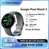 New Google Pixel Watch 3 41mm&45mm WIFI/LTE Version Qualcomm SW5100 Wear OS 5.0 2GB RAM 32 GB eMMC flash SmartWatch