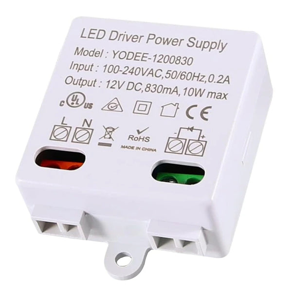LED Transformer 12V/DC,0-10W Mini Transformer,Power Supply Drive,Electronic Transformer For 12V LED Lights And LED Light