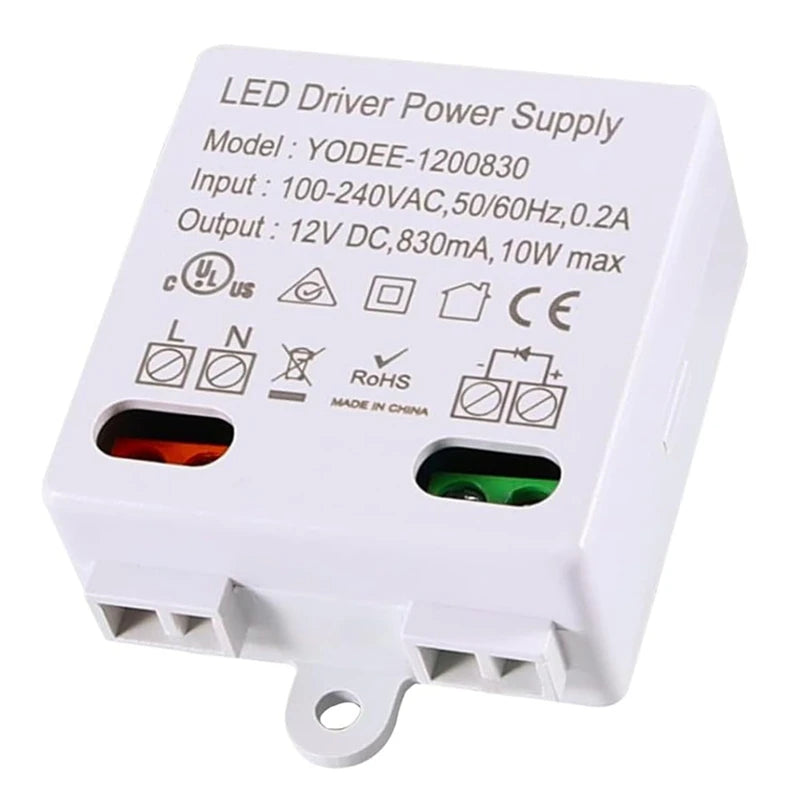 LED Transformer 12V/DC,0-10W Mini Transformer,Power Supply Drive,Electronic Transformer For 12V LED Lights And LED Light