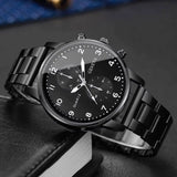 Mens Business Watches Fashion Quartz Wrist Watch for Man