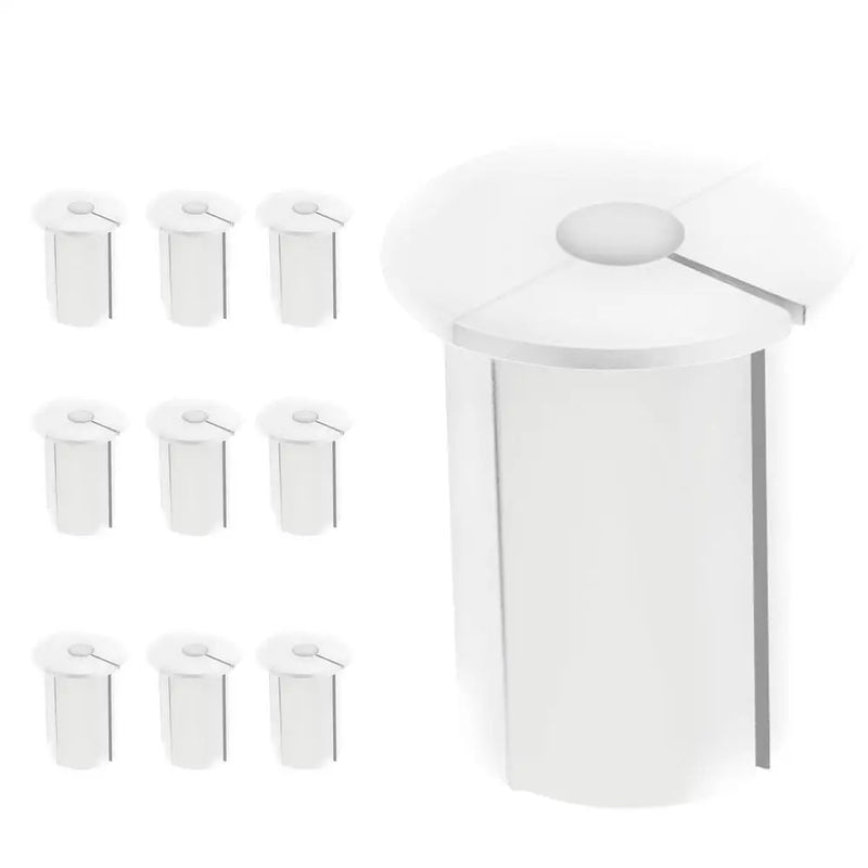 Wall Hole Cable Feed Through Bushings For Cables Routing Kit Ethernet Cable Grommet Snap On Wall Bushing