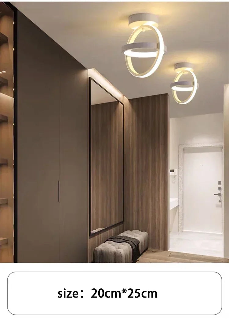 LED 25W Aisle Ceiling Light Modern Home Lighting LED Surface Mounted Bedroom Living Room Corridor Light Staircase Balcony Light