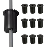 Wall Hole Cable Feed Through Bushings For Cables Routing Kit Ethernet Cable Grommet Snap On Wall Bushing