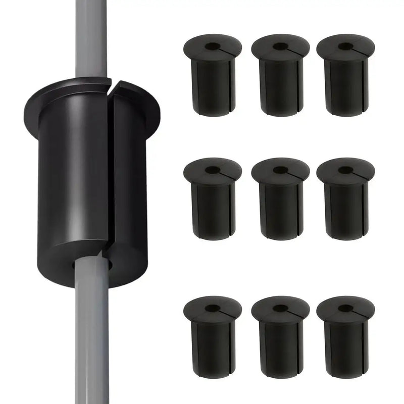 Wall Hole Cable Feed Through Bushings For Cables Routing Kit Ethernet Cable Grommet Snap On Wall Bushing