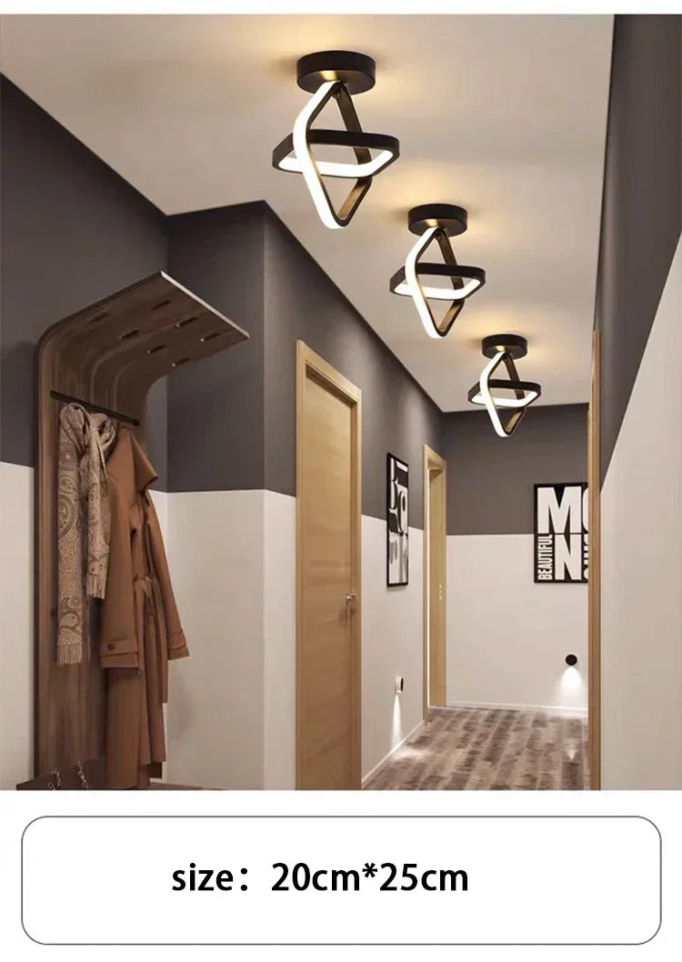 LED 25W Aisle Ceiling Light Modern Home Lighting LED Surface Mounted Bedroom Living Room Corridor Light Staircase Balcony Light