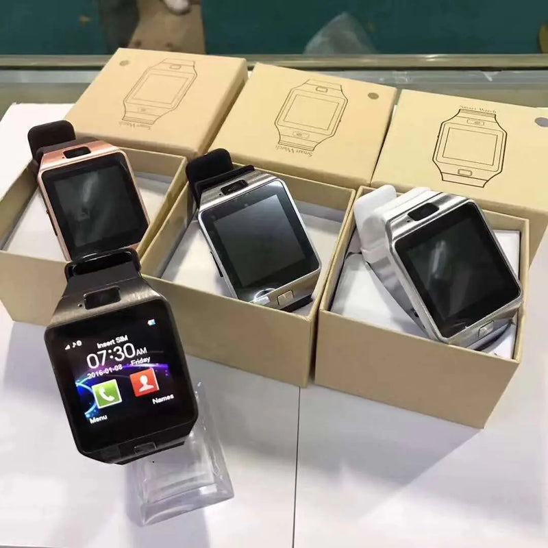 DZ09 Smart Watch Phone Watch With SIM Card Sports Fitness Tracker Real Time Positioning Watch-sim Phone Calls Sleep Monitor