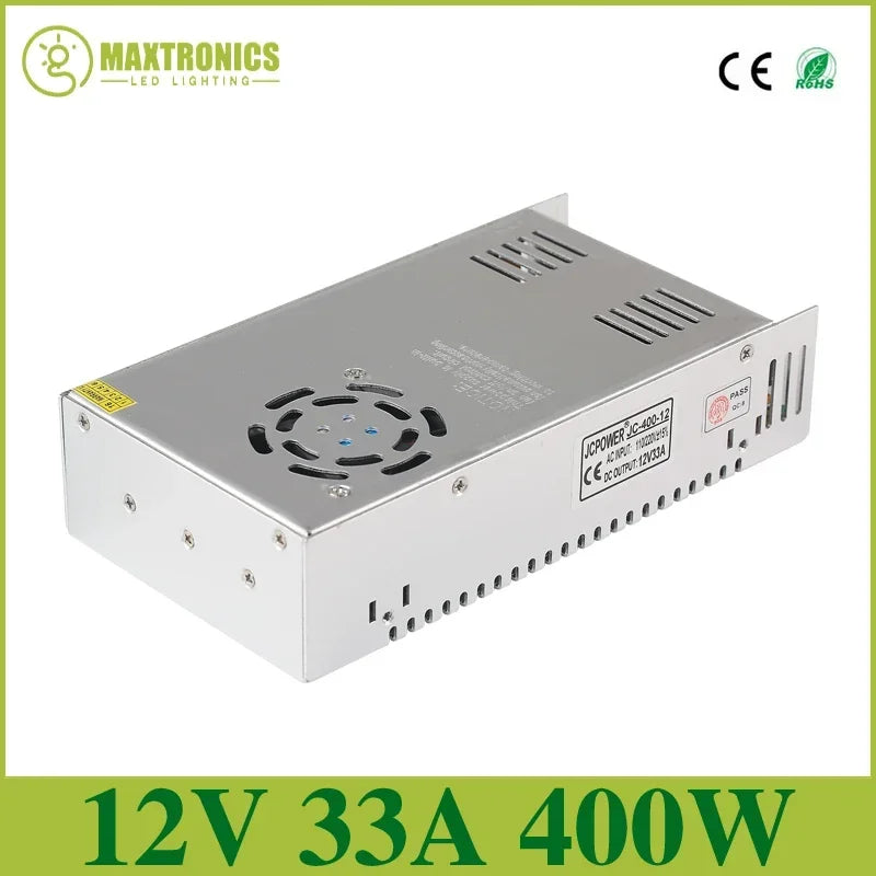 LED Lighting Transformer AC110V-220V to DC 5V 12V 24V 36V 48V Power Supply Adapter 2A 5A 10A 15A 20A 30A LED Strip Switch Driver