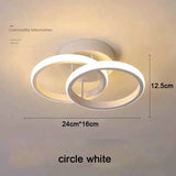 LED 25W Aisle Ceiling Light Modern Home Lighting LED Surface Mounted Bedroom Living Room Corridor Light Staircase Balcony Light
