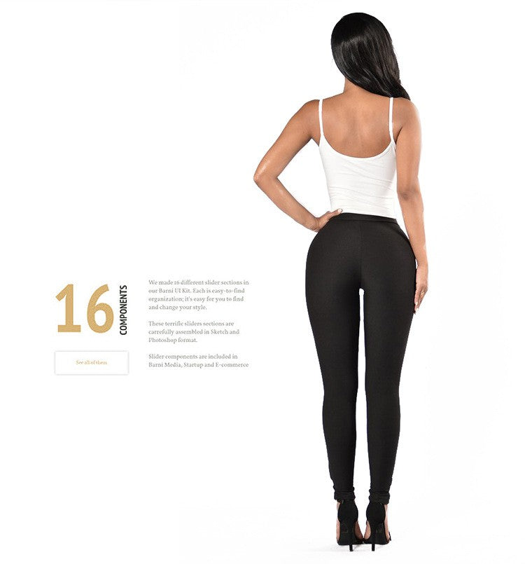 Sexy Cross-Strap High-Waist Leggings with Eyelet Detail, Stretch Polyester Blend, Solid Color Cropped Pants for Women - Perfect for Fall/Spring