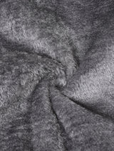 Warm Stand Collar Fleece Jacket, Men's Casual Comfortable Solid Color Zip Up Coat/ Outwear For Fall Winter