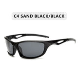 2022 New Polarized Sunglasses Men Brand Designer Square Sports Sun Glasses for Men Driving Fishing Black Frame Goggle UV400