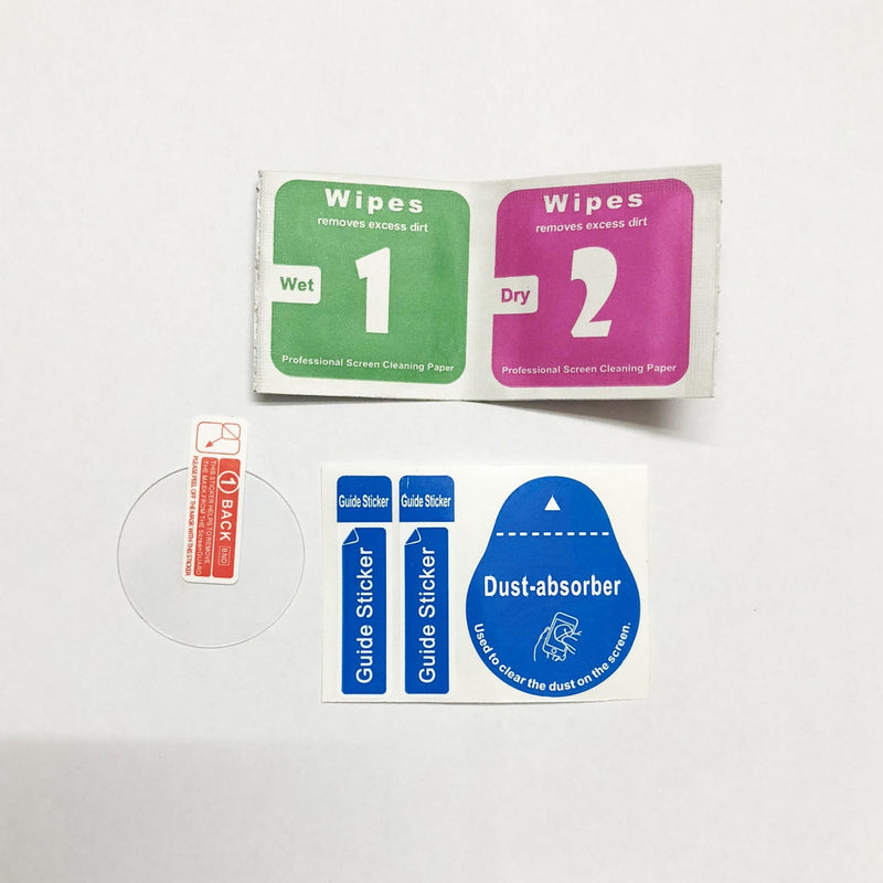 2pcs Tempered Glass Screen Protector for Samsung Galaxy Watch 46mm 42mm Protective Screen Film Anti Explosion Guard Watch Band