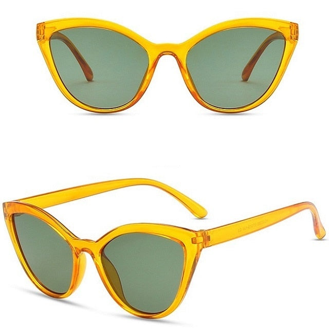 Luxury Cat Eye Sunglasses Women Luxury Brand Designer Vintage Gradient Glasses Retro Cat eye Sun glasses Female Eyewear UV400
