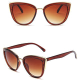 Luxury Cat Eye Sunglasses Women Luxury Brand Designer Vintage Gradient Glasses Retro Cat eye Sun glasses Female Eyewear UV400