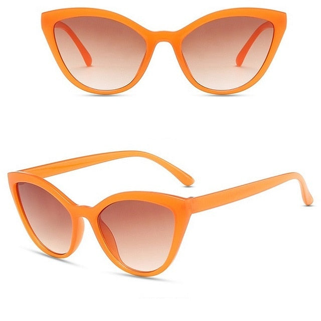 Luxury Cat Eye Sunglasses Women Luxury Brand Designer Vintage Gradient Glasses Retro Cat eye Sun glasses Female Eyewear UV400