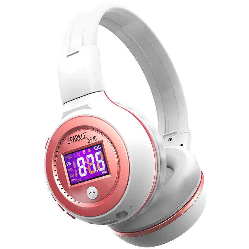 ZEALOT B570 HiFi Stereo Bluetooth Headphone Wireless Headset Foldable Support Micro SD Card AUX Microphone