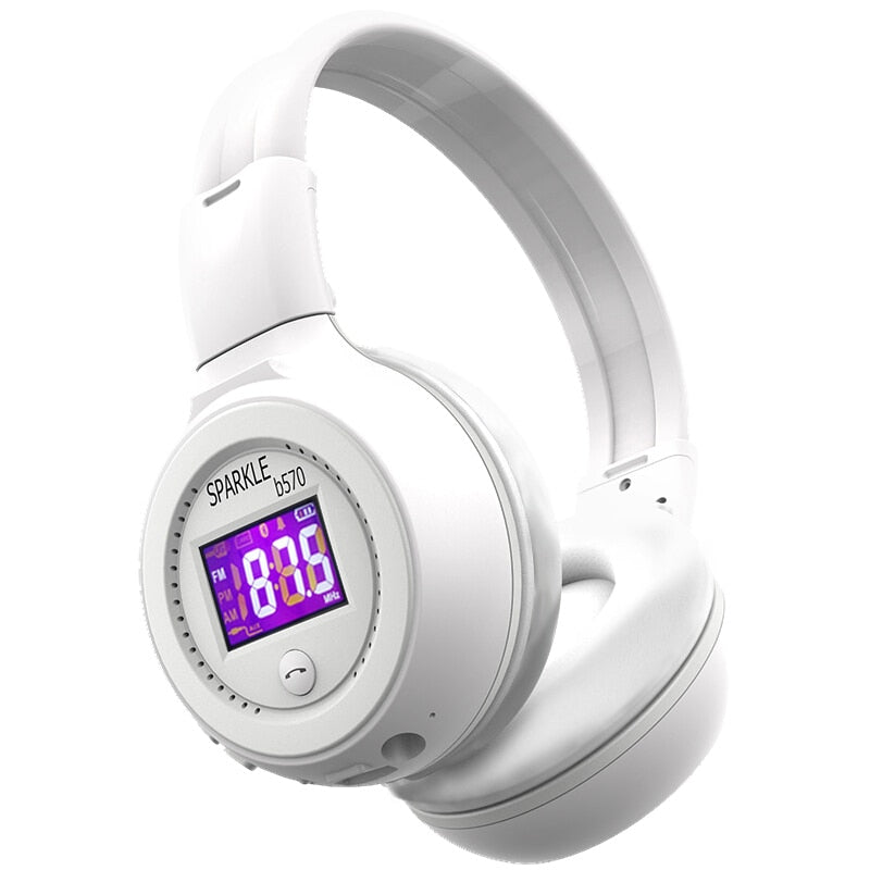 ZEALOT B570 HiFi Stereo Bluetooth Headphone Wireless Headset Foldable Support Micro SD Card AUX Microphone