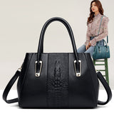 New Crocodile design, ladies, handbags, fashion brands, ladies bags, popular small travel handbags, leather, luxury bags