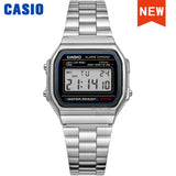 Casio watch silver watch men set brand luxury LED digital Waterproof Quartz men watch Sport military Wrist Watch relogio masculi