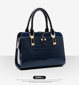 European style, fashion, high-end luxury brands, ladies handbag, exquisite luxury, leather, shiny, ladies bag, shoulder bag