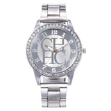 Luxury Famous TVK Brand Watch For Women Gold Stainless Steel Strap Diamond Digital Ladies Quartz Wrist Watches Relogio Feminino