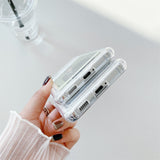 Card Holder Wallet Clear Case For Samsung S22 Ultra A52 A52S 5G A53 A51 A71 A13 A12 A32 A72 A50 A21S A03 A23 A73 A30S Case Cover