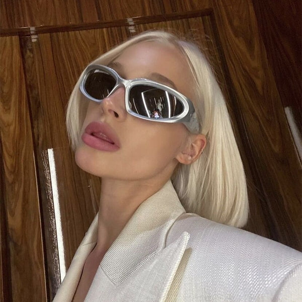 2022 Sunglasses Women Men Brand Design Mirror Sport Luxury Vintage Unisex Sun Glasses Men Driver  Rideing Eyeglasses Shades