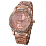 Luxury Famous TVK Brand Watch For Women Gold Stainless Steel Strap Diamond Digital Ladies Quartz Wrist Watches Relogio Feminino