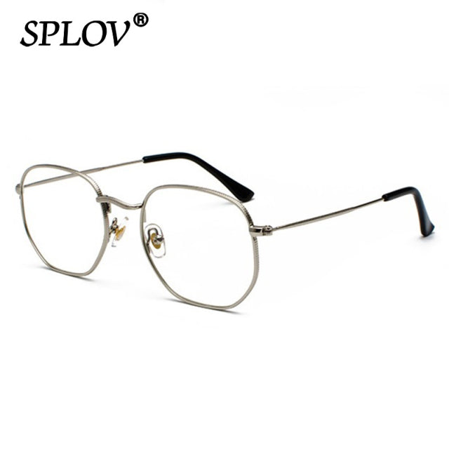 Hexagon Men Women Sunglasses Square Polygon Sun Glasses