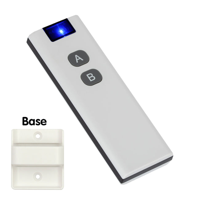 Wireless Smart Switch Light 433Mhz RF 86 Wall Panel Switch with Remote Control Mini Relay Receiver 220V Home Led Light Lamp Fan