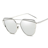 Sexy Retro Cat Eye Sunglasses Women Brand Designer Metal Luxury Sun Glasses