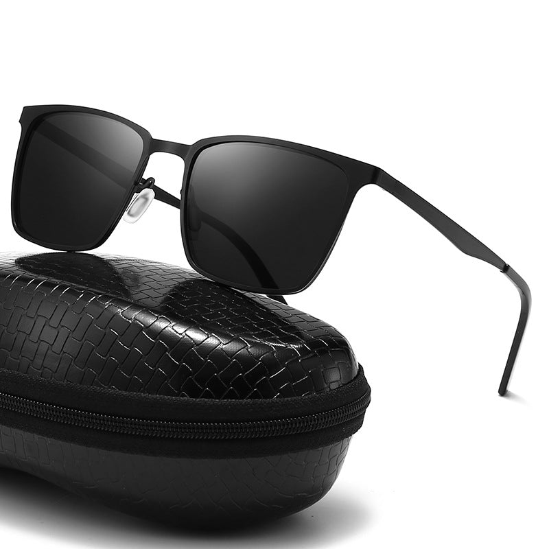 Brand Design Classic Polarized Sunglasses Men Women Driving Square Frame Fashion Sun Glasses