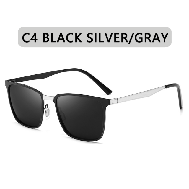Brand Design Classic Polarized Sunglasses Men Women Driving Square Frame Fashion Sun Glasses