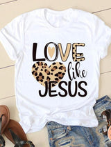 Clothing Summer Letter Printing 2022 Short Sleeve Ladies Casual Women Fashion