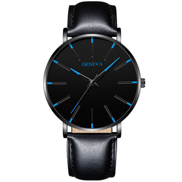 reloj hombre 2022 Watch Men Minimalist Ultra Thin Watches Men's Fashion Stainless Steel Mesh Belt Quartz Watch relogio masculino
