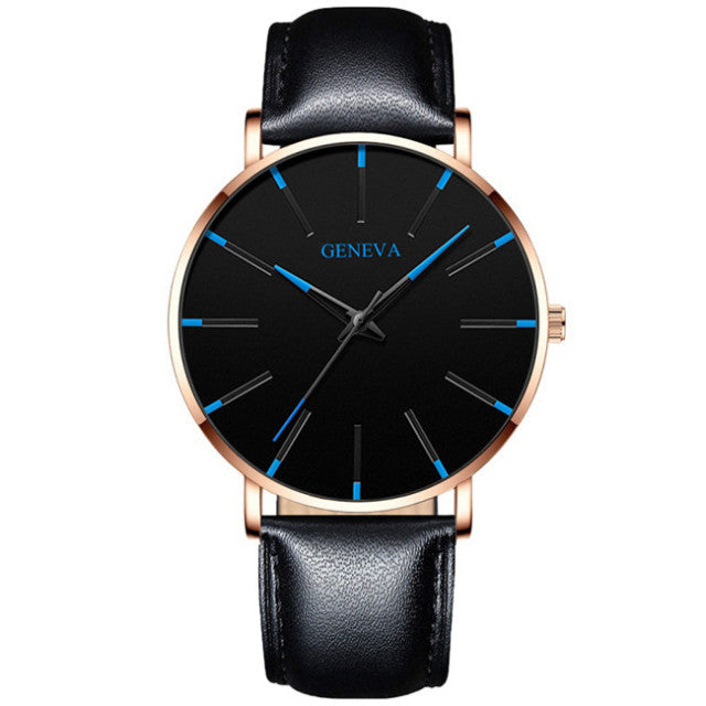 reloj hombre 2022 Watch Men Minimalist Ultra Thin Watches Men's Fashion Stainless Steel Mesh Belt Quartz Watch relogio masculino