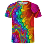 New summer fashion casual men&#39;s clothing loose printed t - shirt